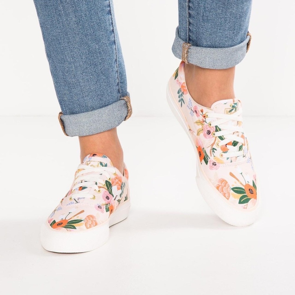 Keds x Rifle Paper Co. Anchor Sneakers in Lively Floral